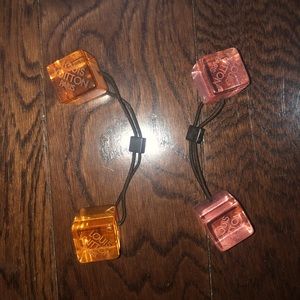 Louis Vuitton bobble hair ties